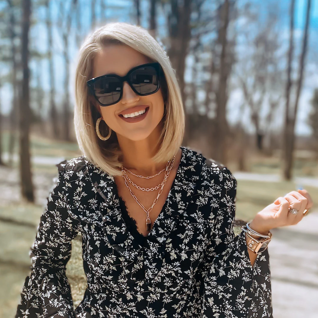 BELLA - BLACK + GREY + POLARIZED SUNGLASSES - Image 14