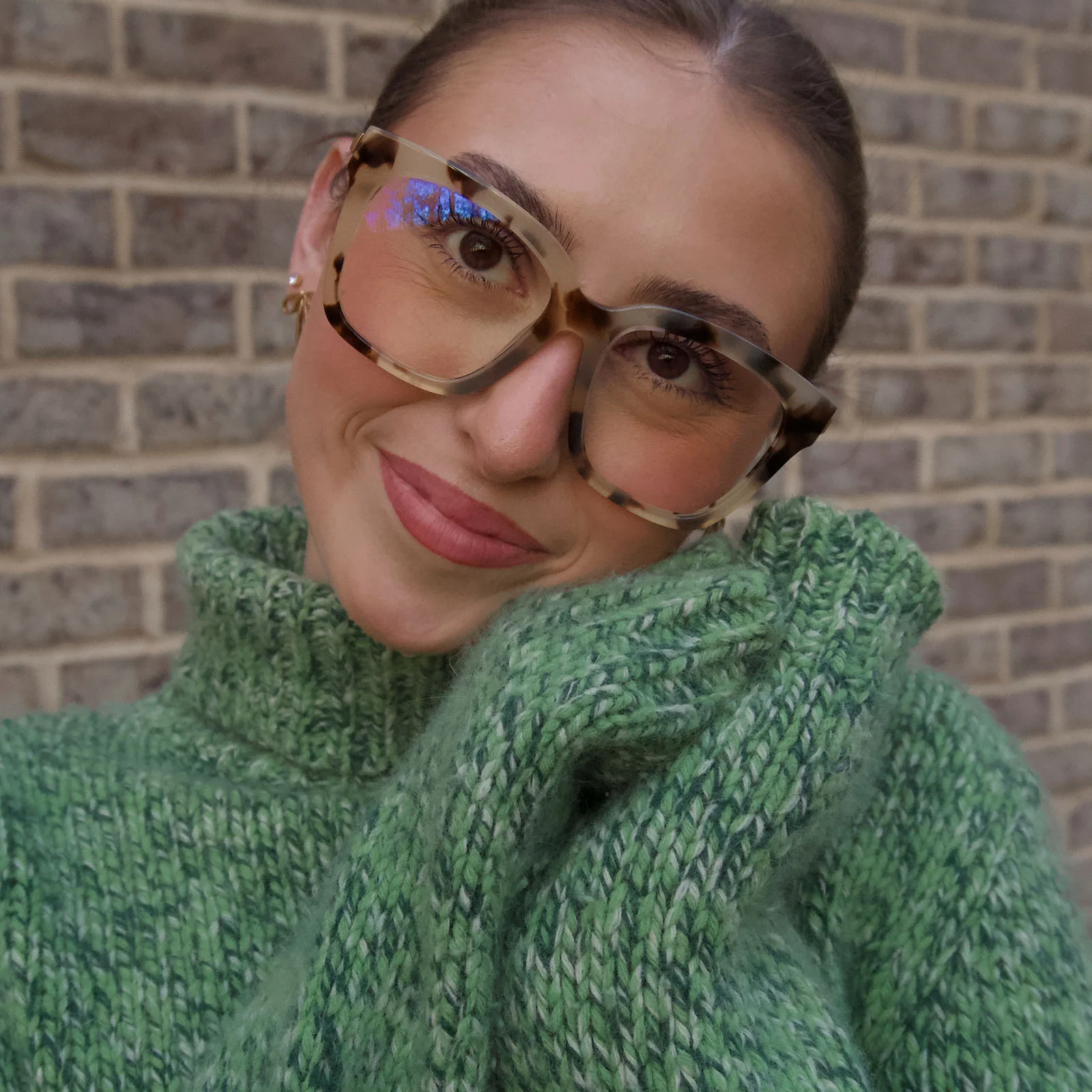 BELLA - CREAM TORTOISE + BLUE LIGHT TECHNOLOGY GLASSES - Image 19