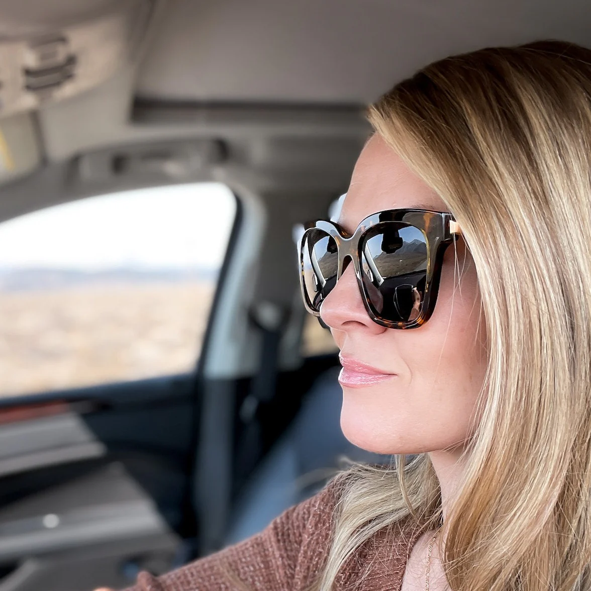 BELLA - TORTOISE + GREY + POLARIZED SUNGLASSES - Image 11