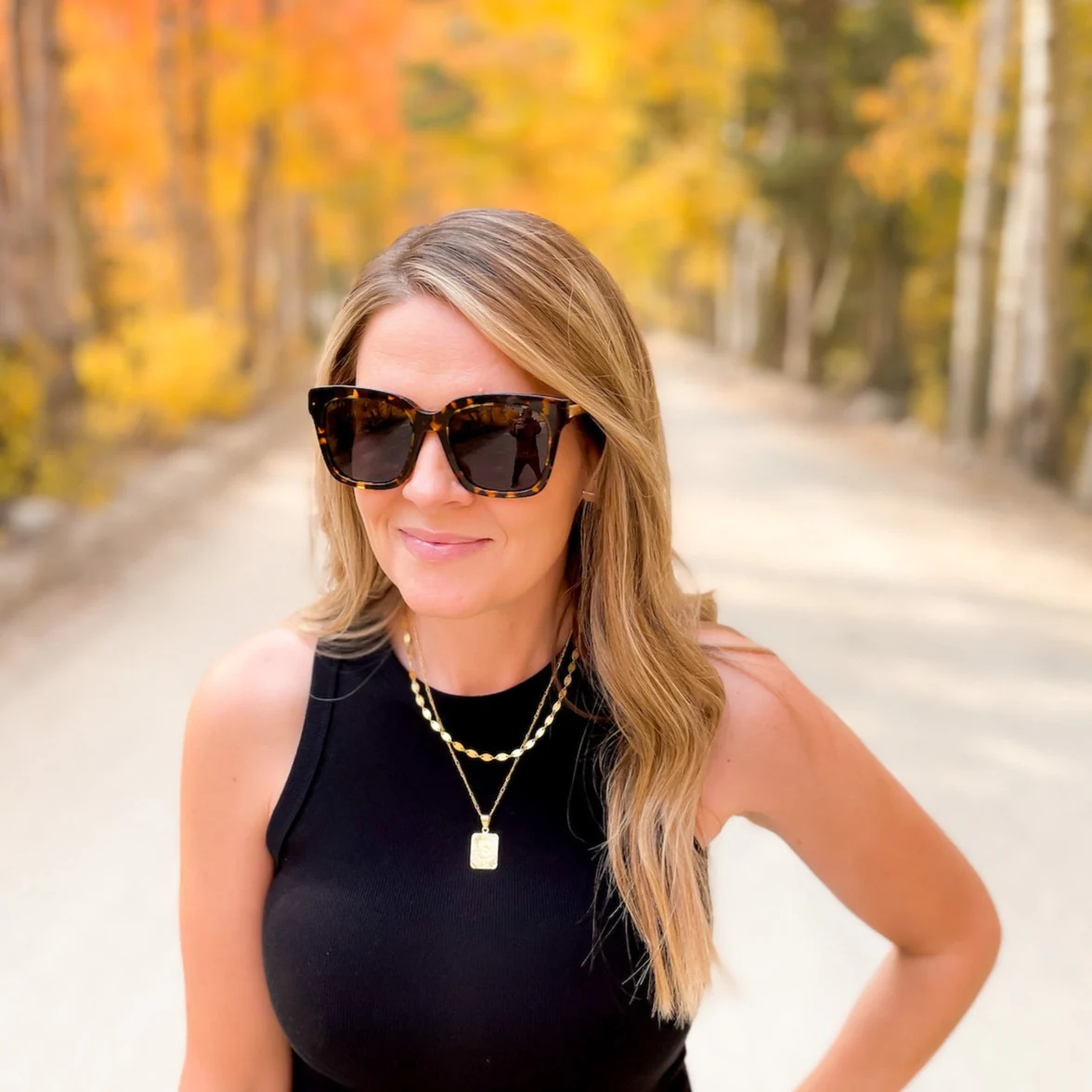 BELLA - TORTOISE + GREY + POLARIZED SUNGLASSES - Image 12