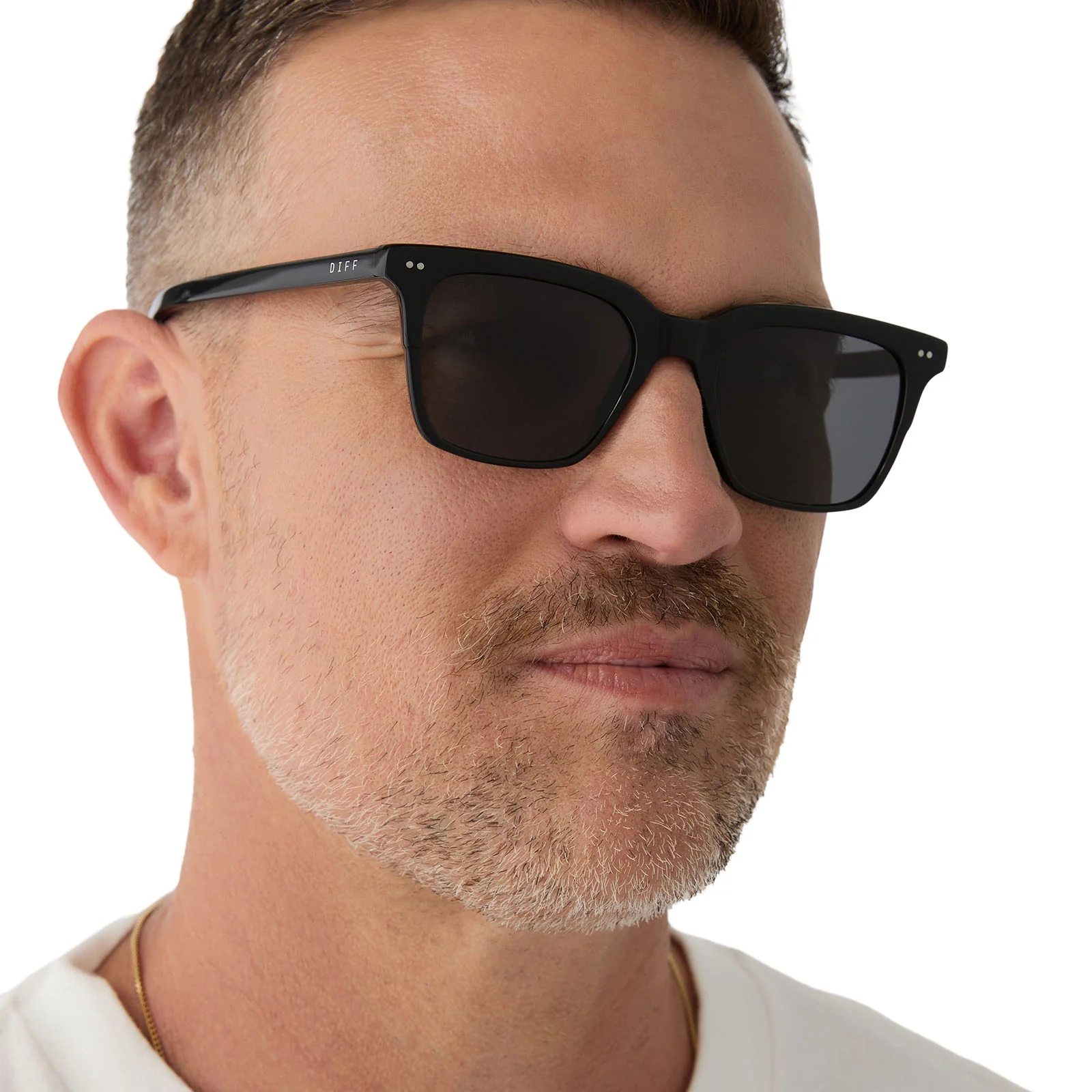 BILLIE - BLACK + GREY + POLARIZED SUNGLASSES - Image 7