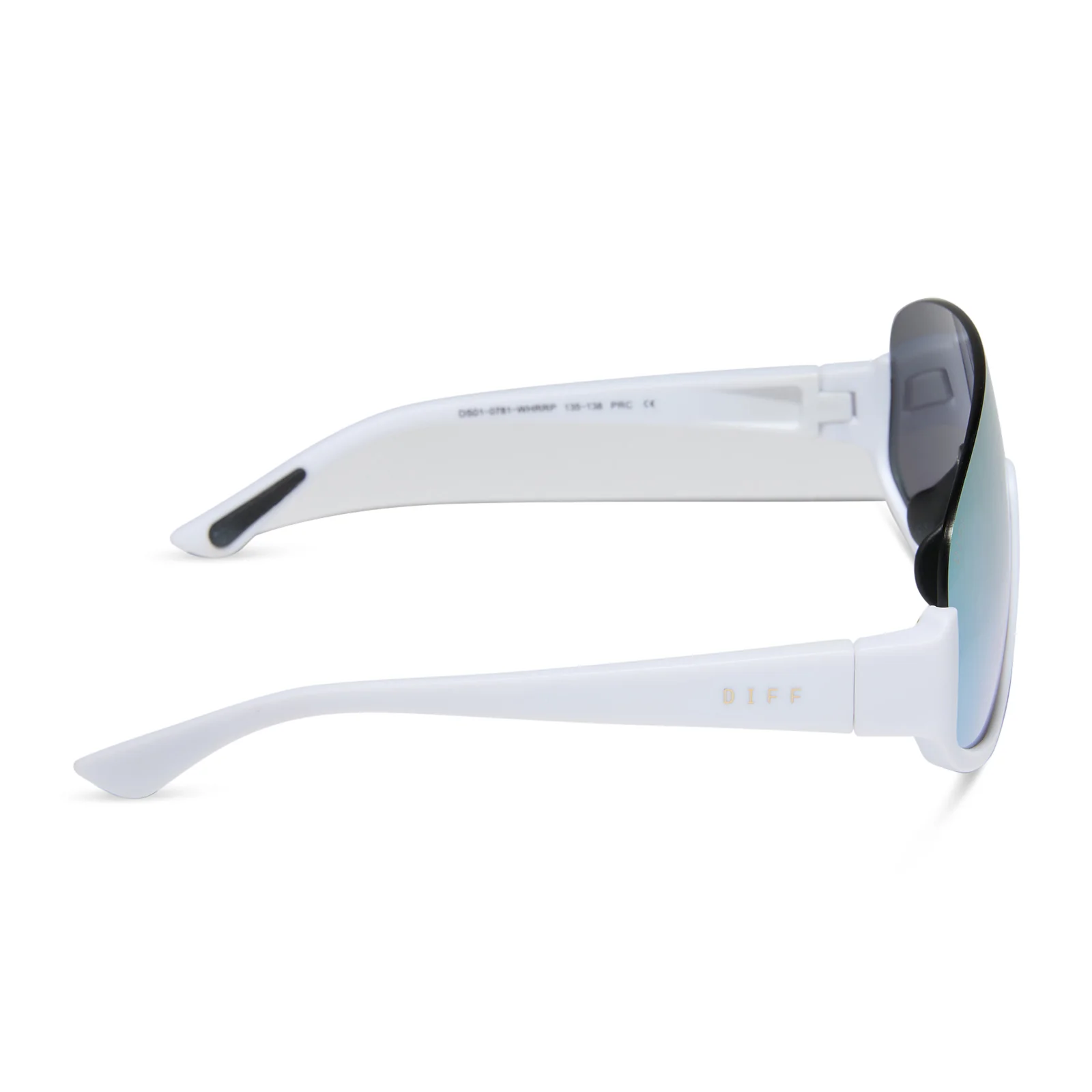 BLAZER - MATTE WHITE + LAVENDER MIRROR + POLARIZED SUNGLASSES - Image 3