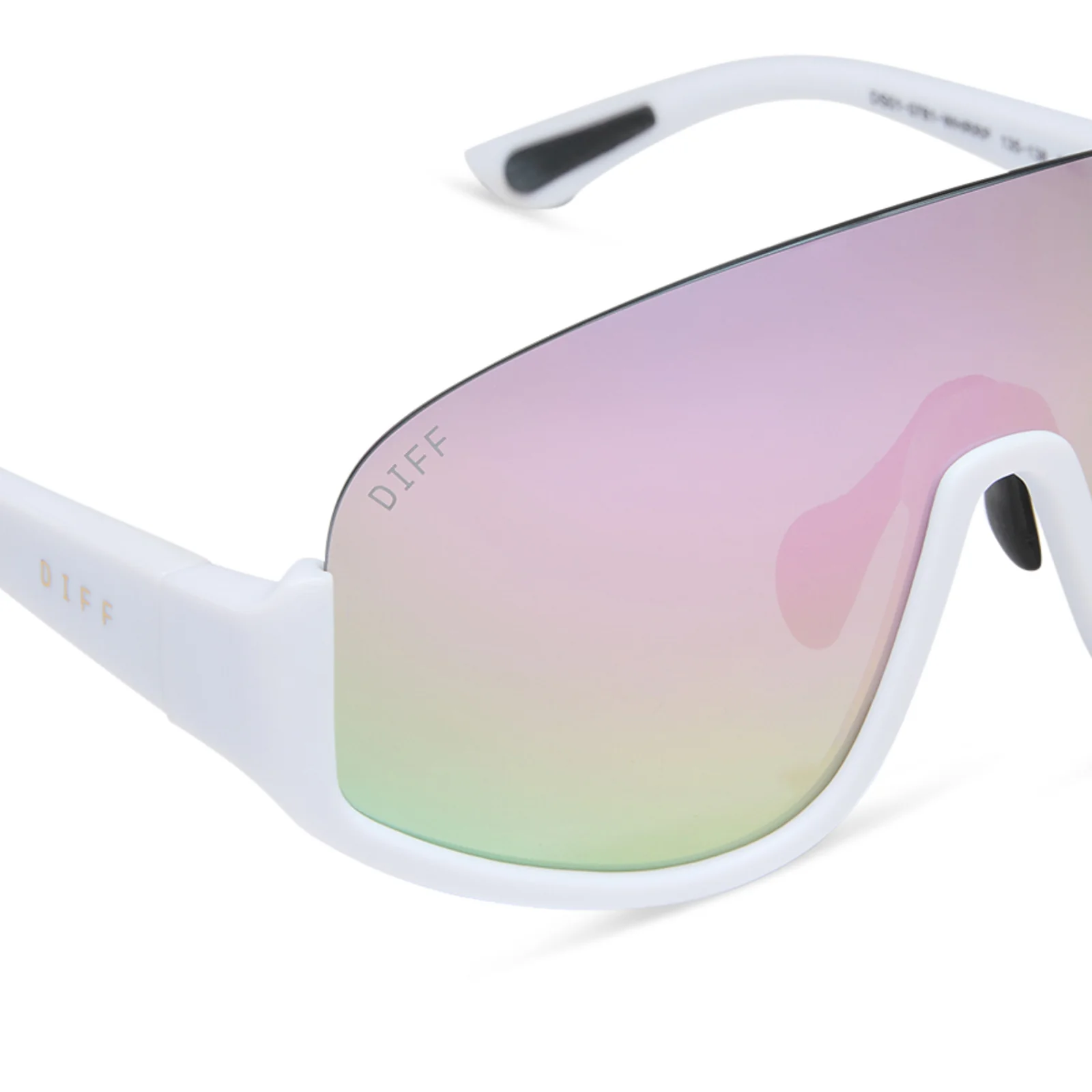 BLAZER - MATTE WHITE + LAVENDER MIRROR + POLARIZED SUNGLASSES - Image 4