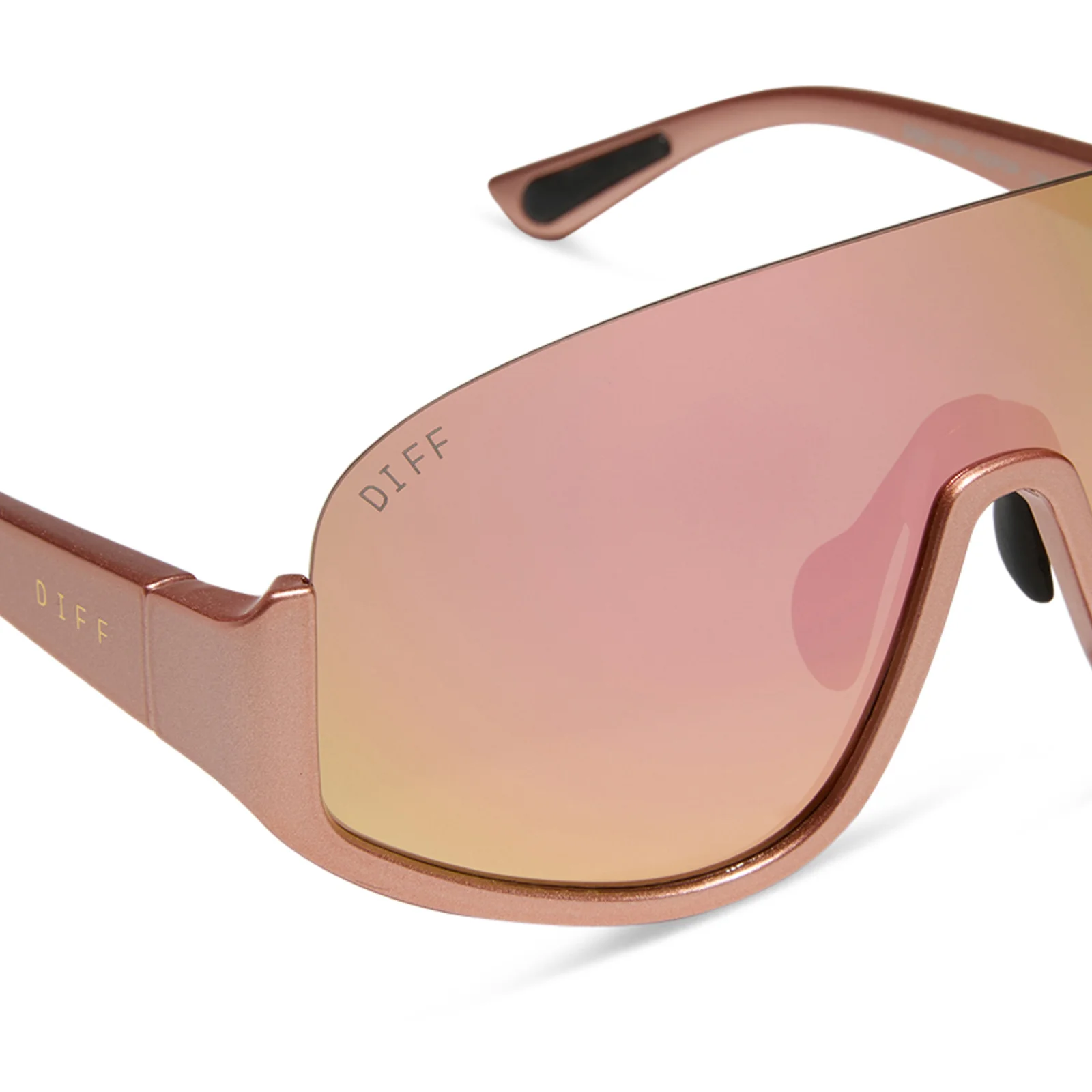 BLAZER - ROSE GOLD + PEACH MIRROR + POLARIZED SUNGLASSES - Image 4