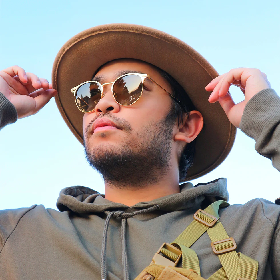 C-3PO™ - PROTOCOL GOLD + TATOOINE DESERT POLARIZED SUNGLASSES - Image 15