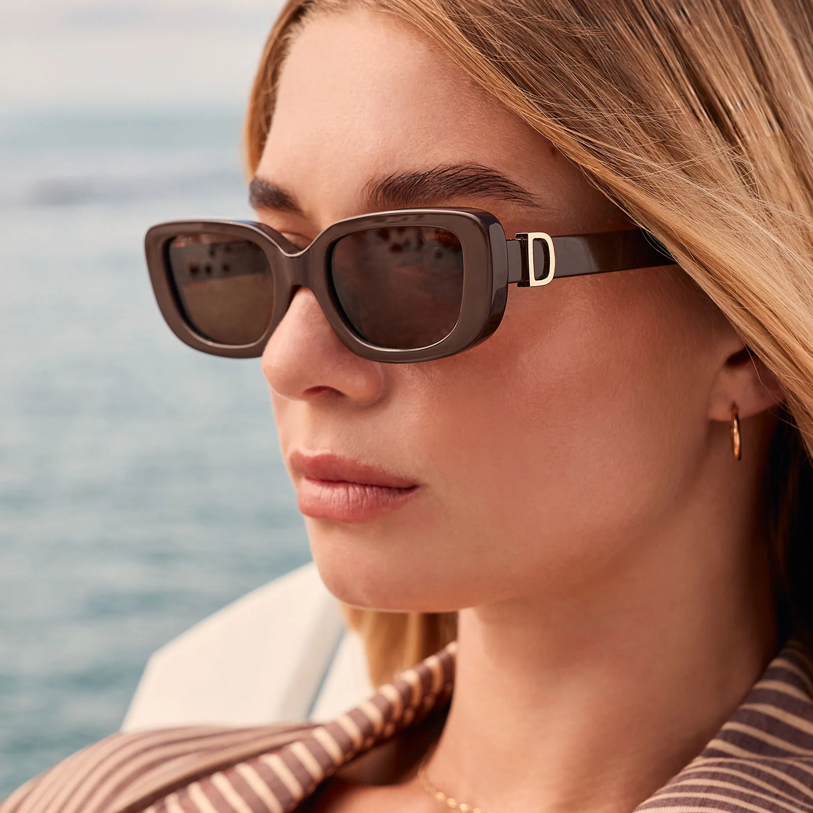 DAPHNE - TRUFFLE + TRUFFLE + POLARIZED SUNGLASSES - Image 5
