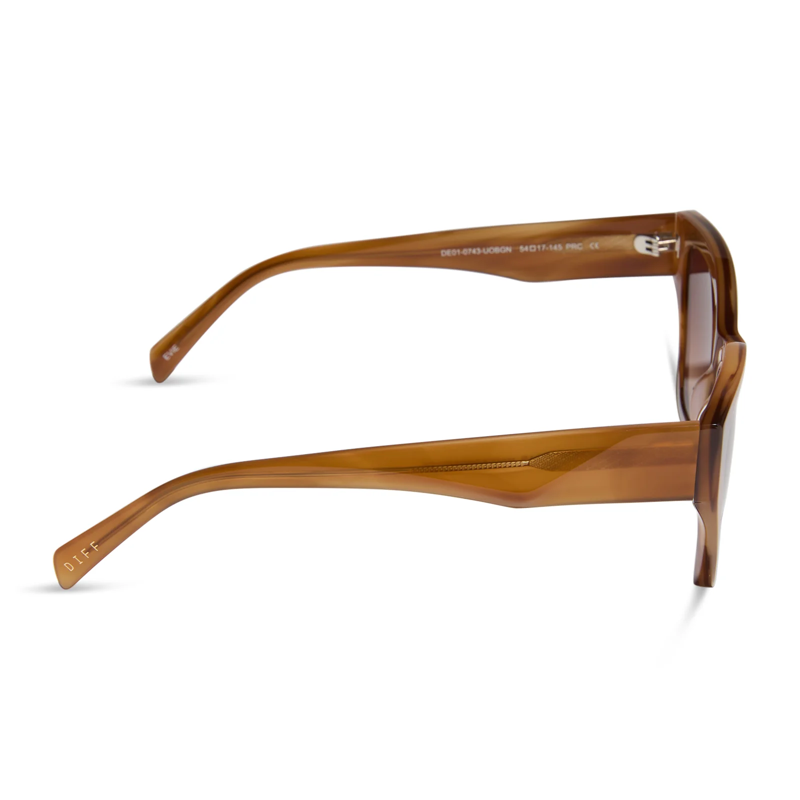 EVIE - TAWNY TORTOISE + BROWN GRADIENT SUNGLASSES - Image 3