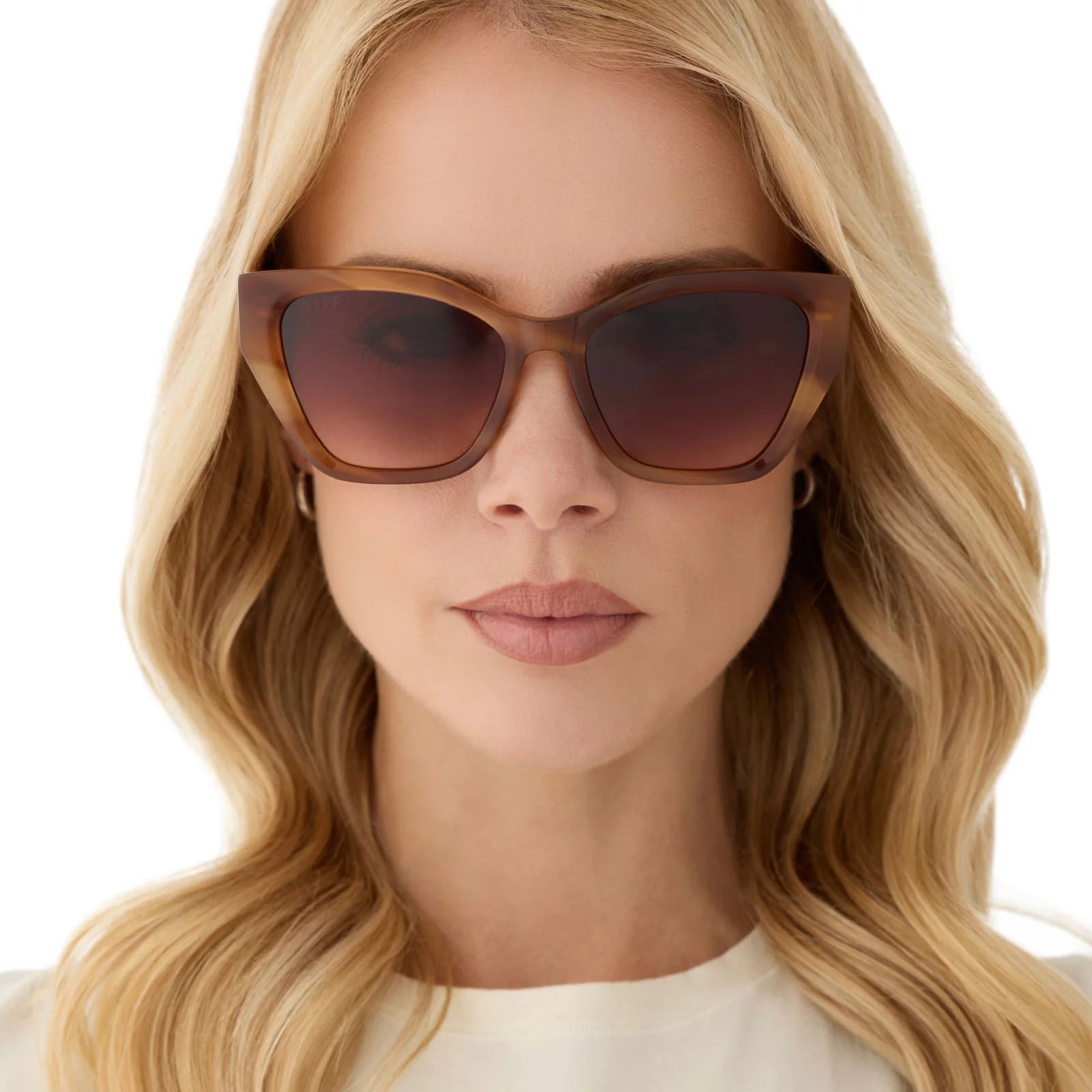 EVIE - TAWNY TORTOISE + BROWN GRADIENT SUNGLASSES - Image 5