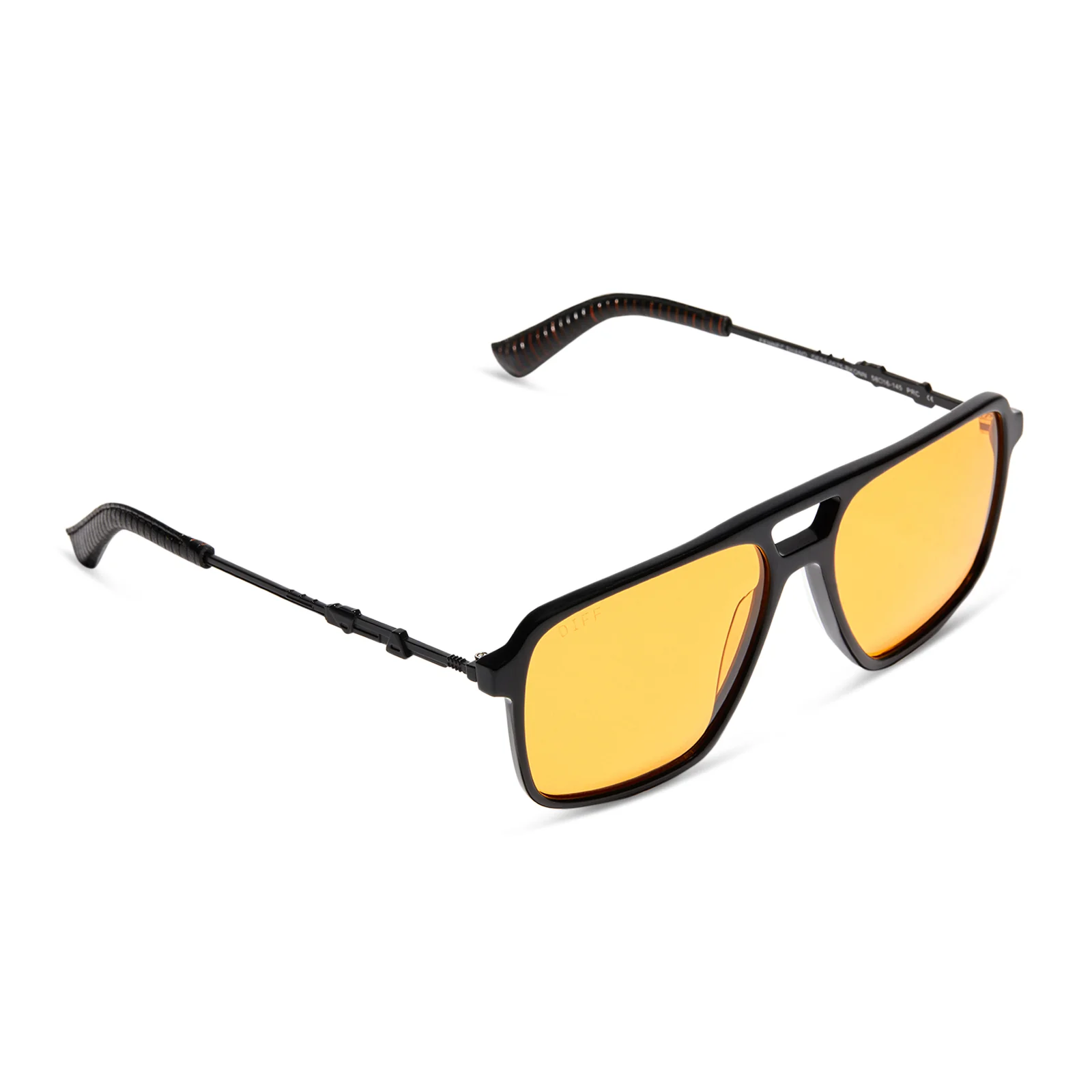 FENNEC SHAND™ - BLACK + ORANGE SUNGLASSES - Image 4