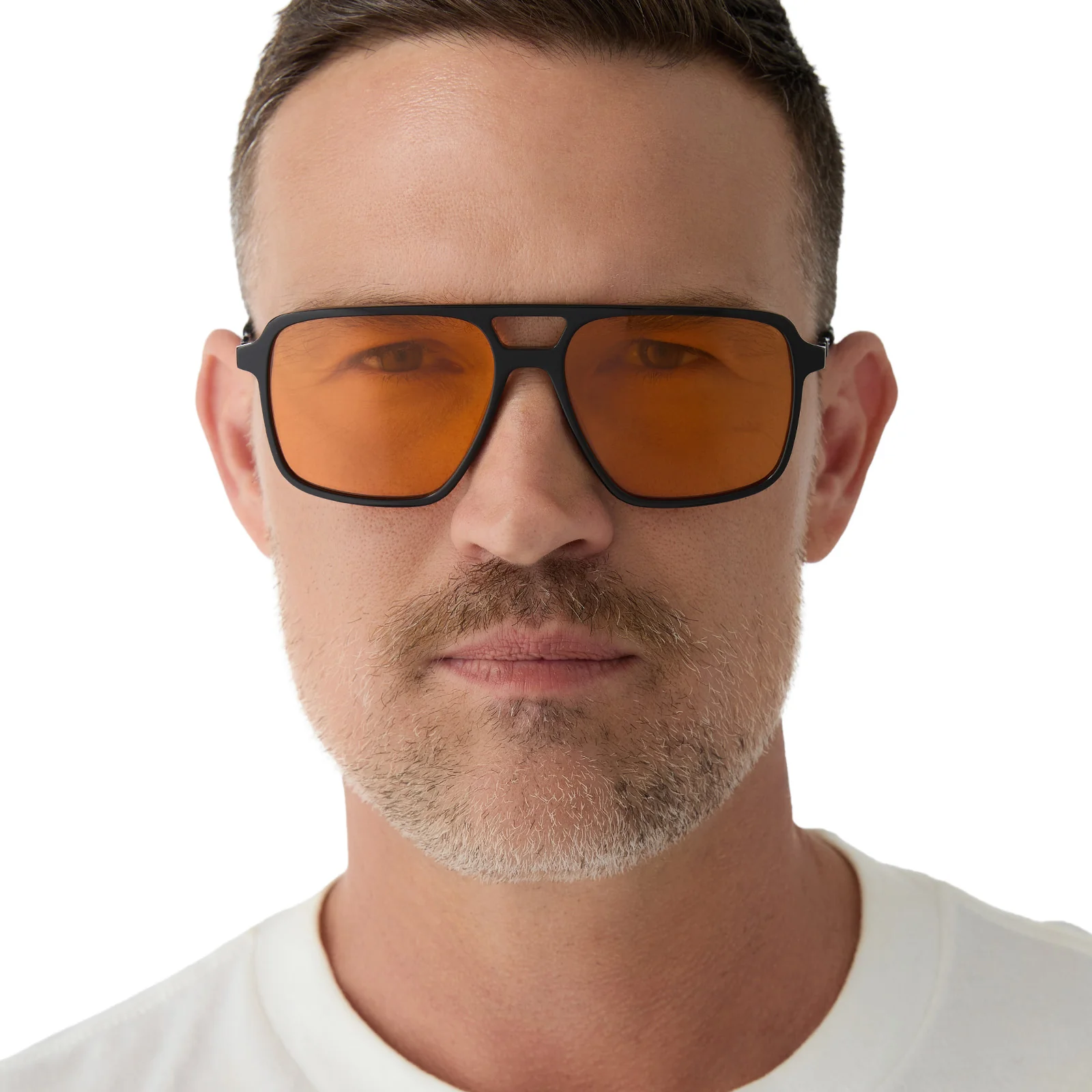 FENNEC SHAND™ - BLACK + ORANGE SUNGLASSES - Image 6