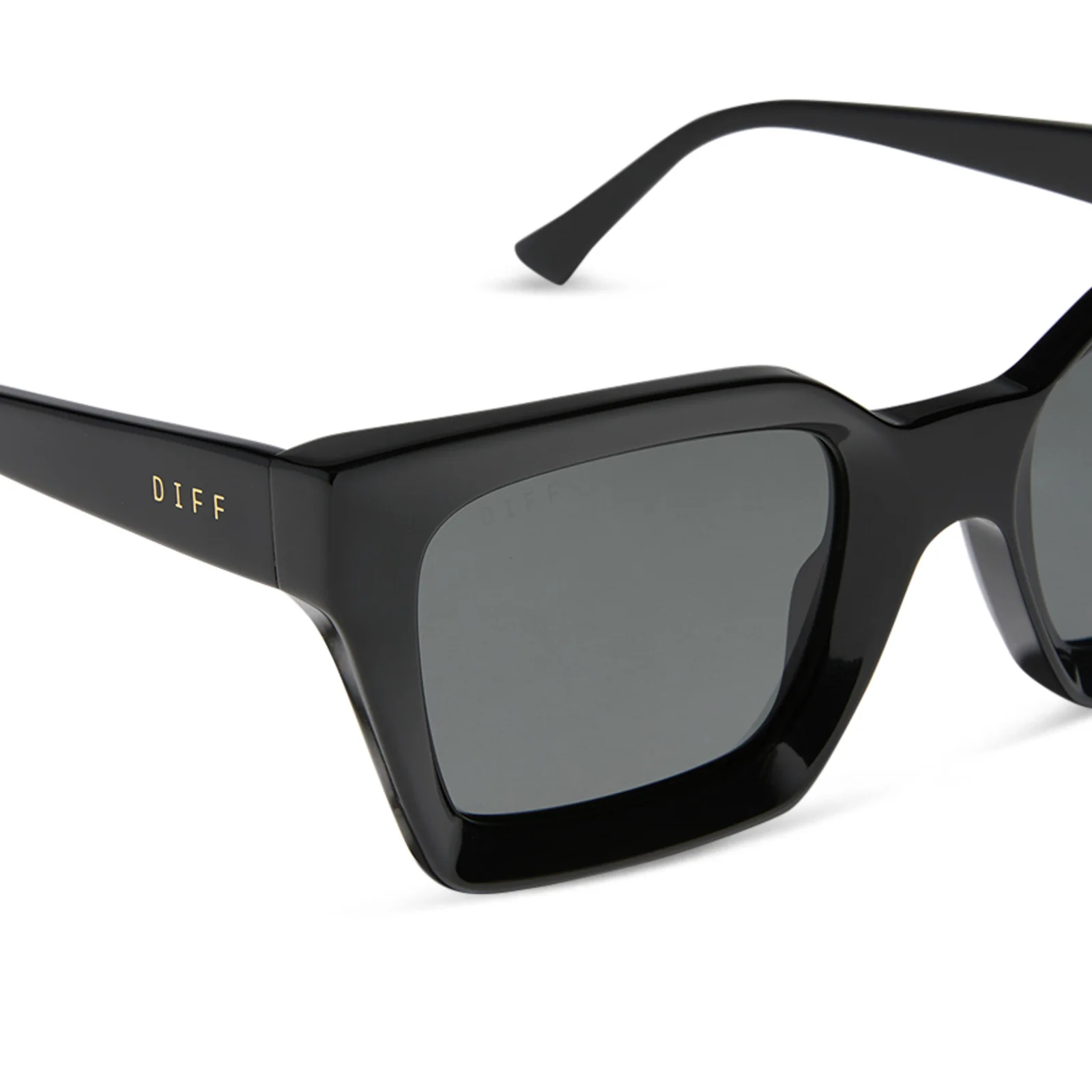 GREER - BLACK + GREY + POLARIZED SUNGLASSES - Image 4