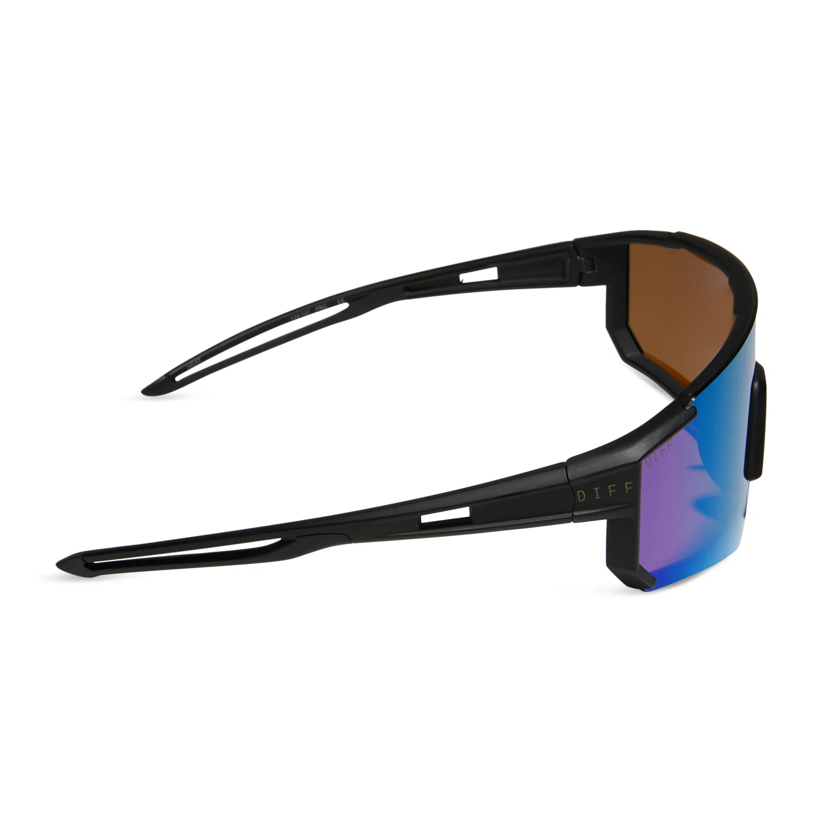 HEAT - MATTE BLACK + GREEN MIRROR + POLARIZED SUNGLASSES - Image 4