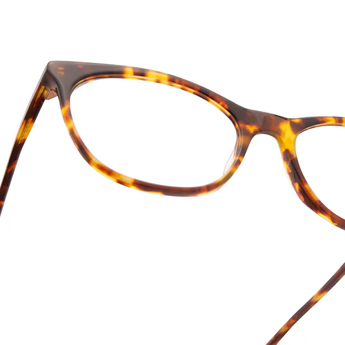 JADE - AMBER TORTOISE + BLUE LIGHT TECHNOLOGY CLEAR GLASSES - Image 4