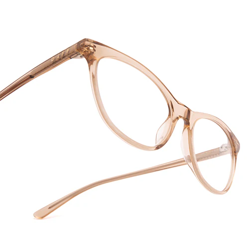 JADE - VINTAGE CRYSTAL + BLUE LIGHT TECHNOLOGY CLEAR GLASSES - Image 4