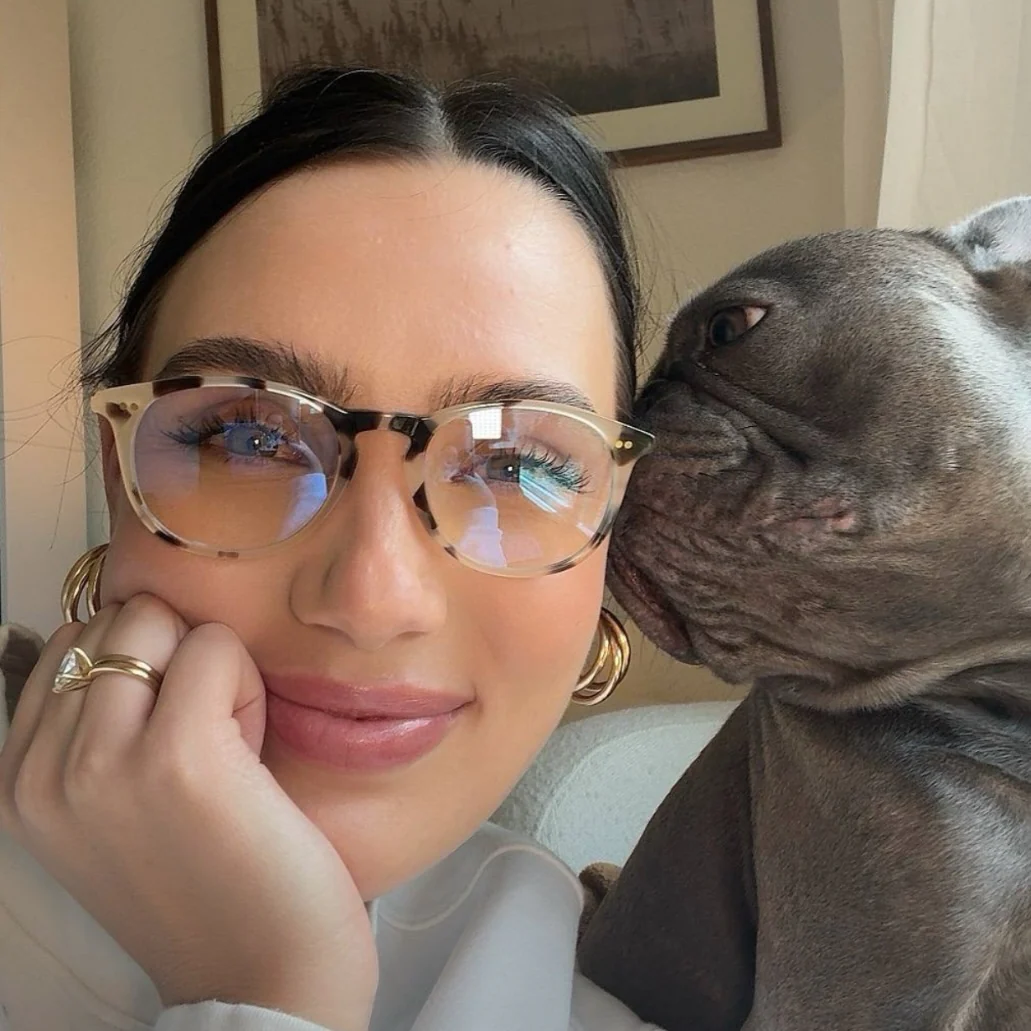 JAXSON - CREAM TORTOISE + BLUE LIGHT TECHNOLOGY GLASSES - Image 6