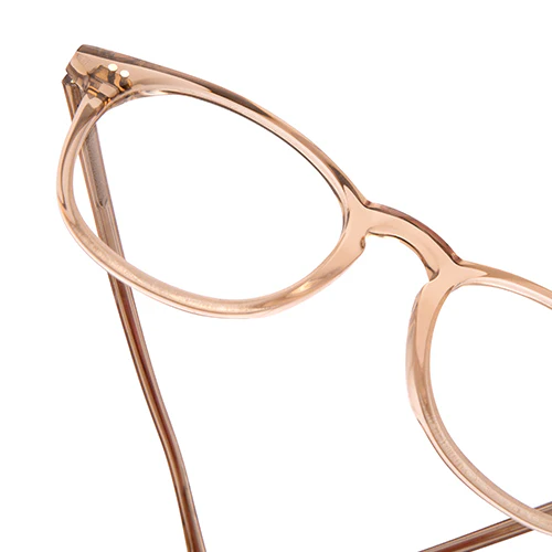 JAXSON - VINTAGE CRYSTAL + BLUE LIGHT TECHNOLOGY CLEAR GLASSES - Image 4