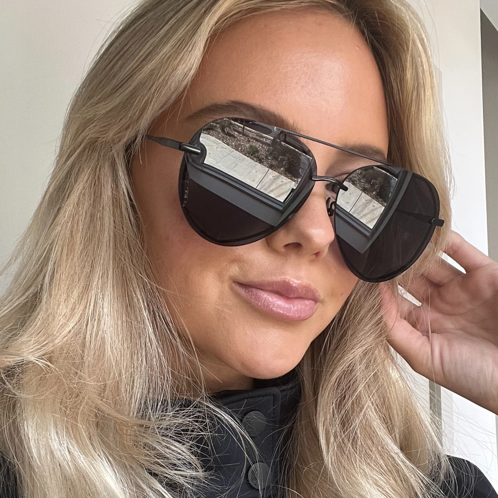 LENOX - BLACK + GREY SUNGLASSES - Image 14