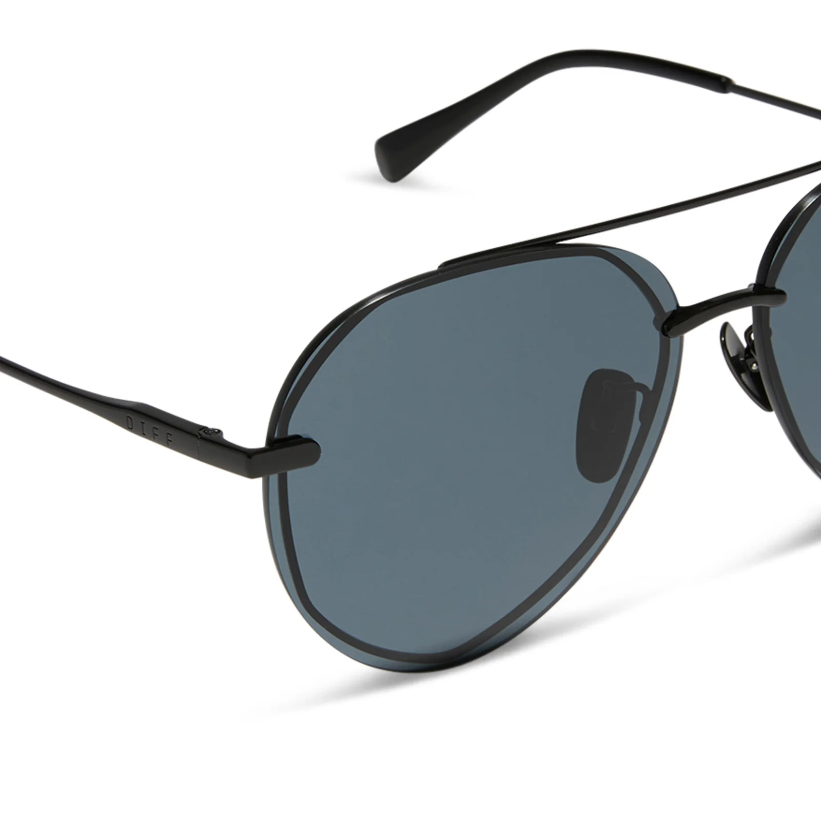 LENOX - BLACK + GREY SUNGLASSES - Image 4
