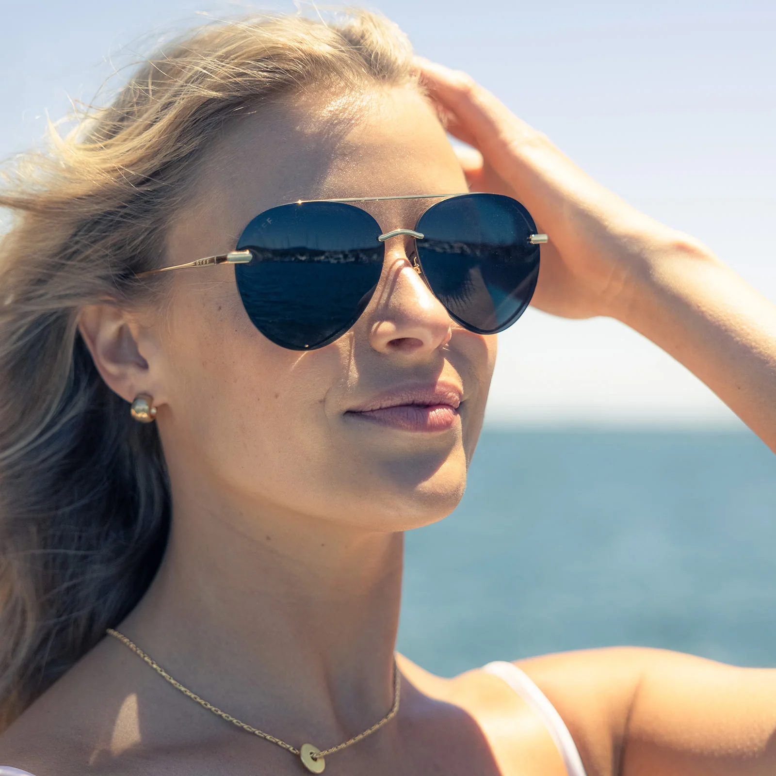 LENOX - GOLD + G15 + POLARIZED SUNGLASSES - Image 10