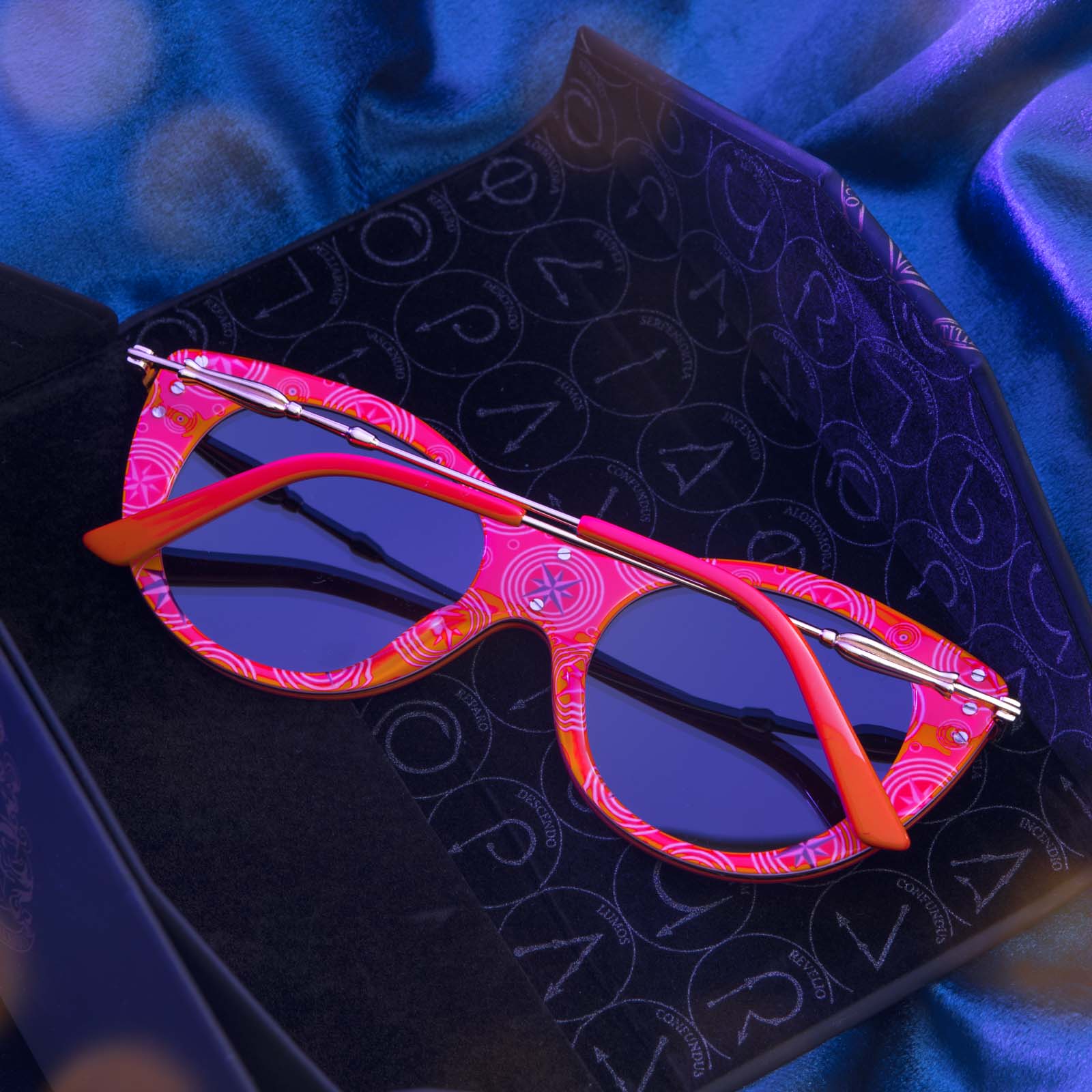 LUNA LOVEGOOD™ - LUNA PINK + PURPLE MIRROR SUNGLASSES - Image 10