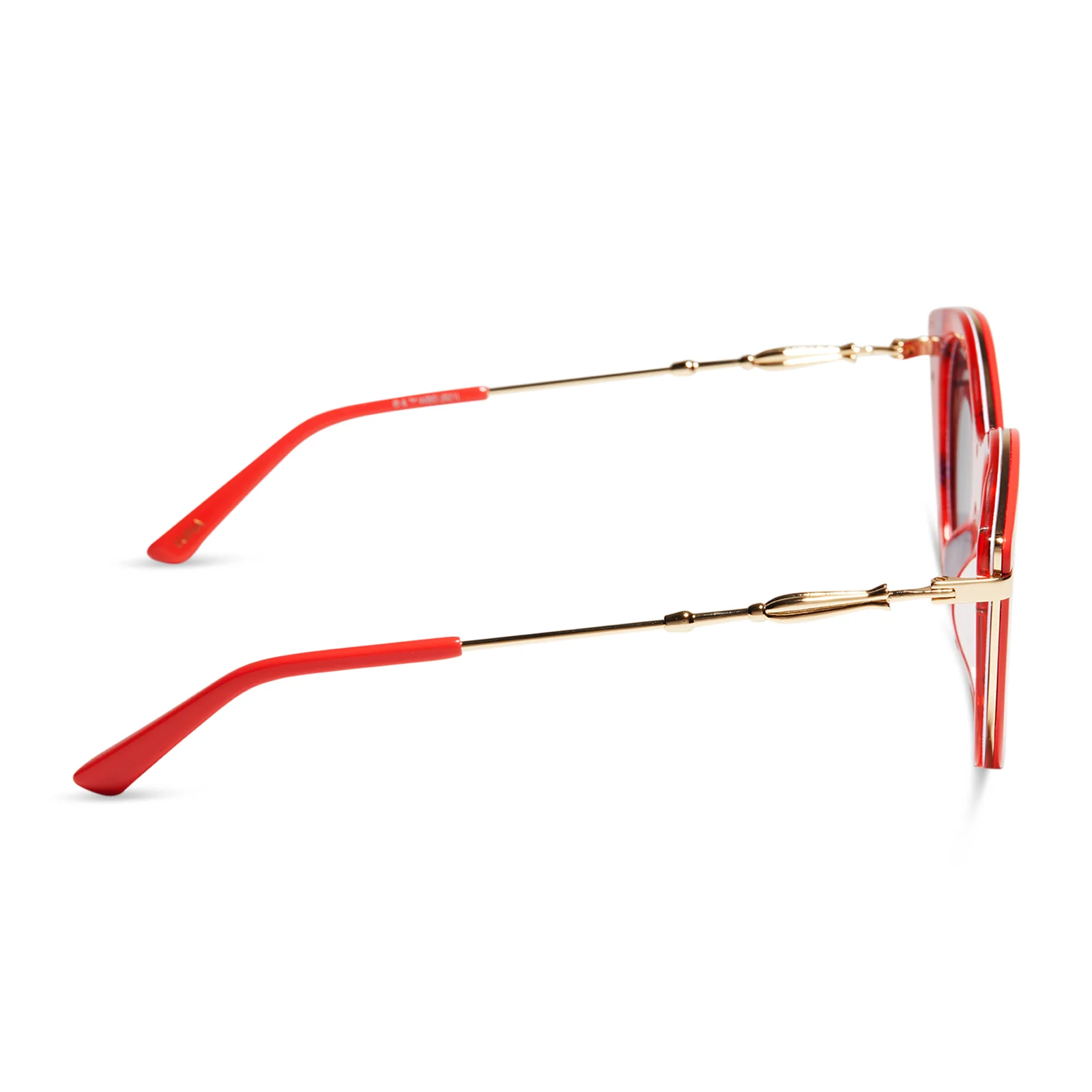 LUNA LOVEGOOD™ - LUNA PINK + PURPLE MIRROR SUNGLASSES - Image 3