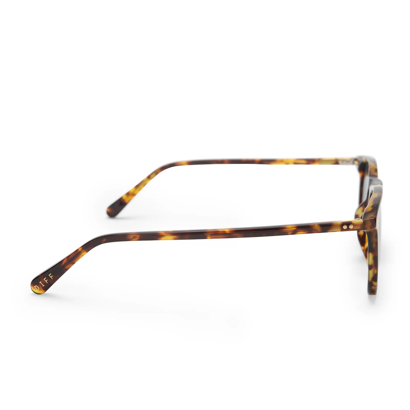 MAXWELL - AMBER TORTOISE + GREY POLARIZED SUNGLASSES - Image 4