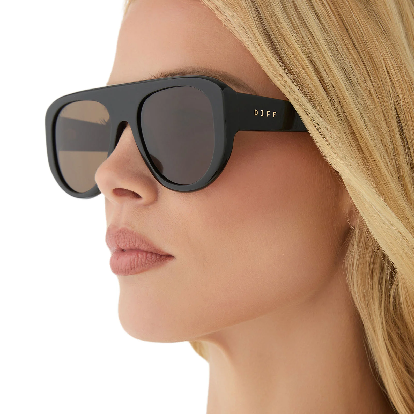 MORGAN - BLACK + BROWN + POLARIZED SUNGLASSES - Image 7