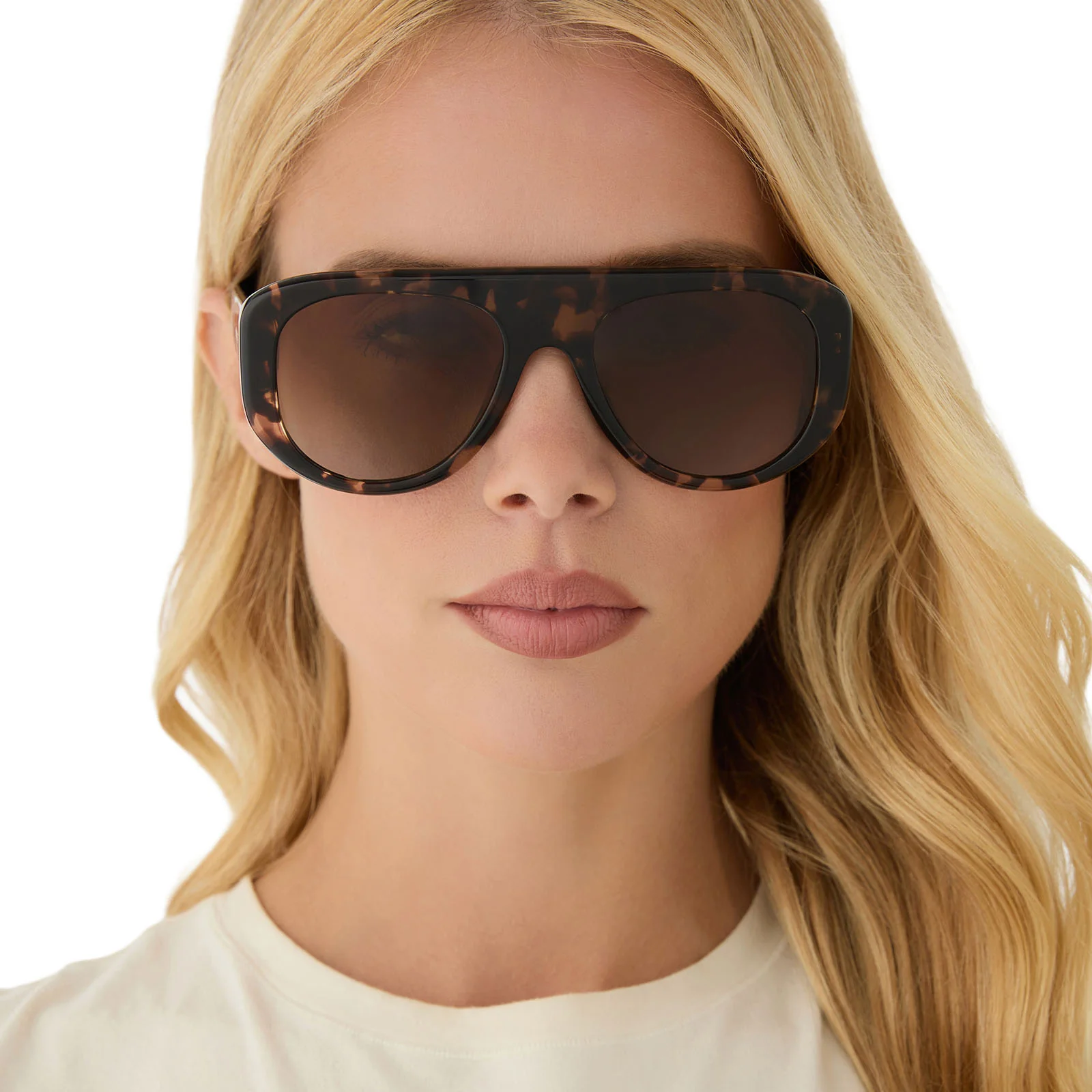 MORGAN - ESPRESSO TORTOISE + BROWN GRADIENT + POLARIZED SUNGLASSES - Image 10