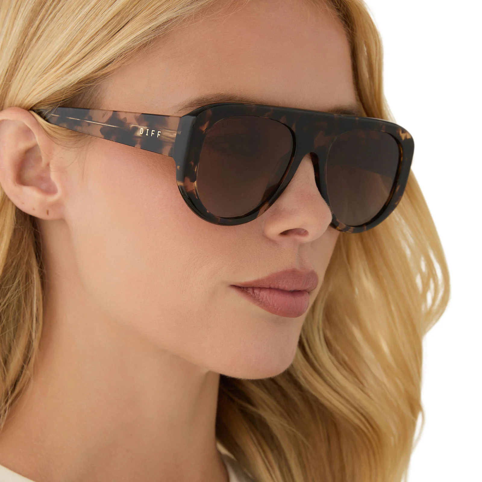 MORGAN - ESPRESSO TORTOISE + BROWN GRADIENT + POLARIZED SUNGLASSES - Image 11