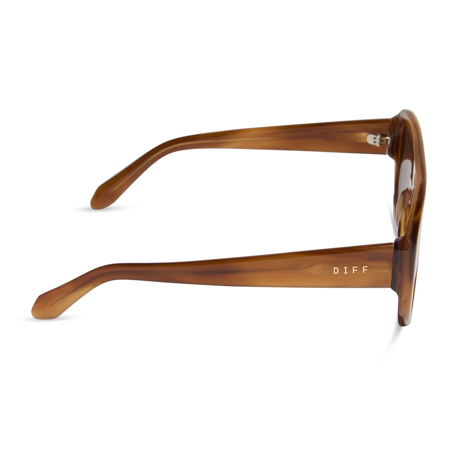 MORGAN - TAWNY TORTOISE + BROWN SUNGLASSES - Image 3