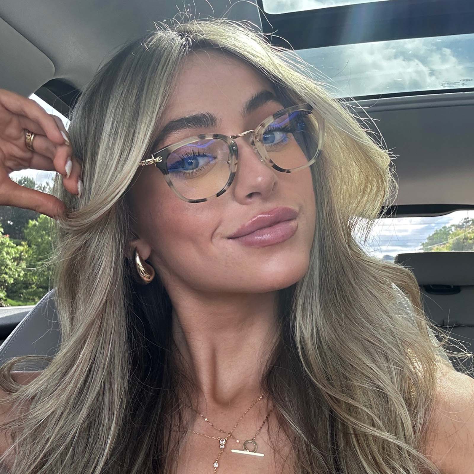 RUE - CREAM TORTOISE + BLUE LIGHT TECHNOLOGY GLASSES - Image 10