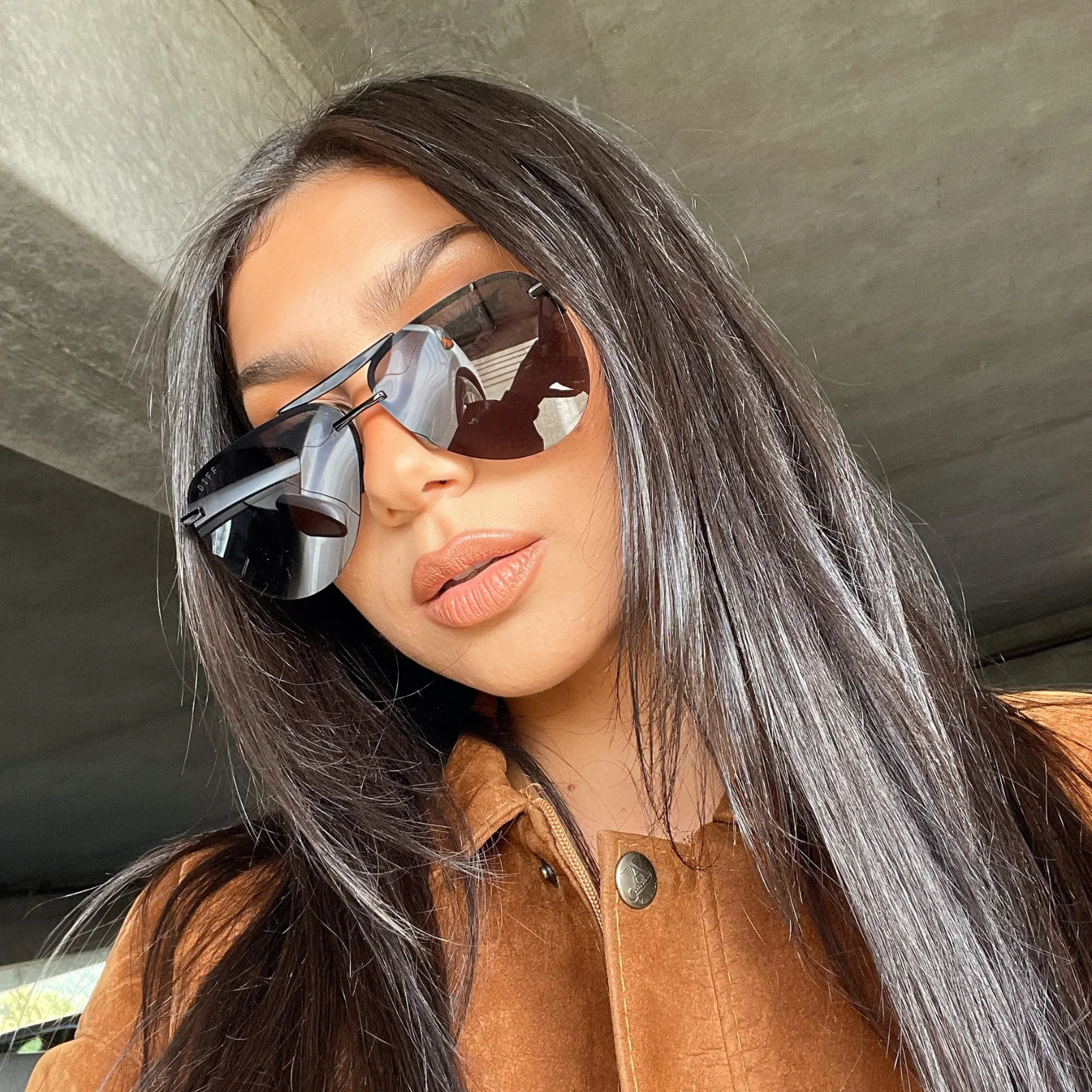 TAHOE - BLACK + GREY SUNGLASSES - Image 5