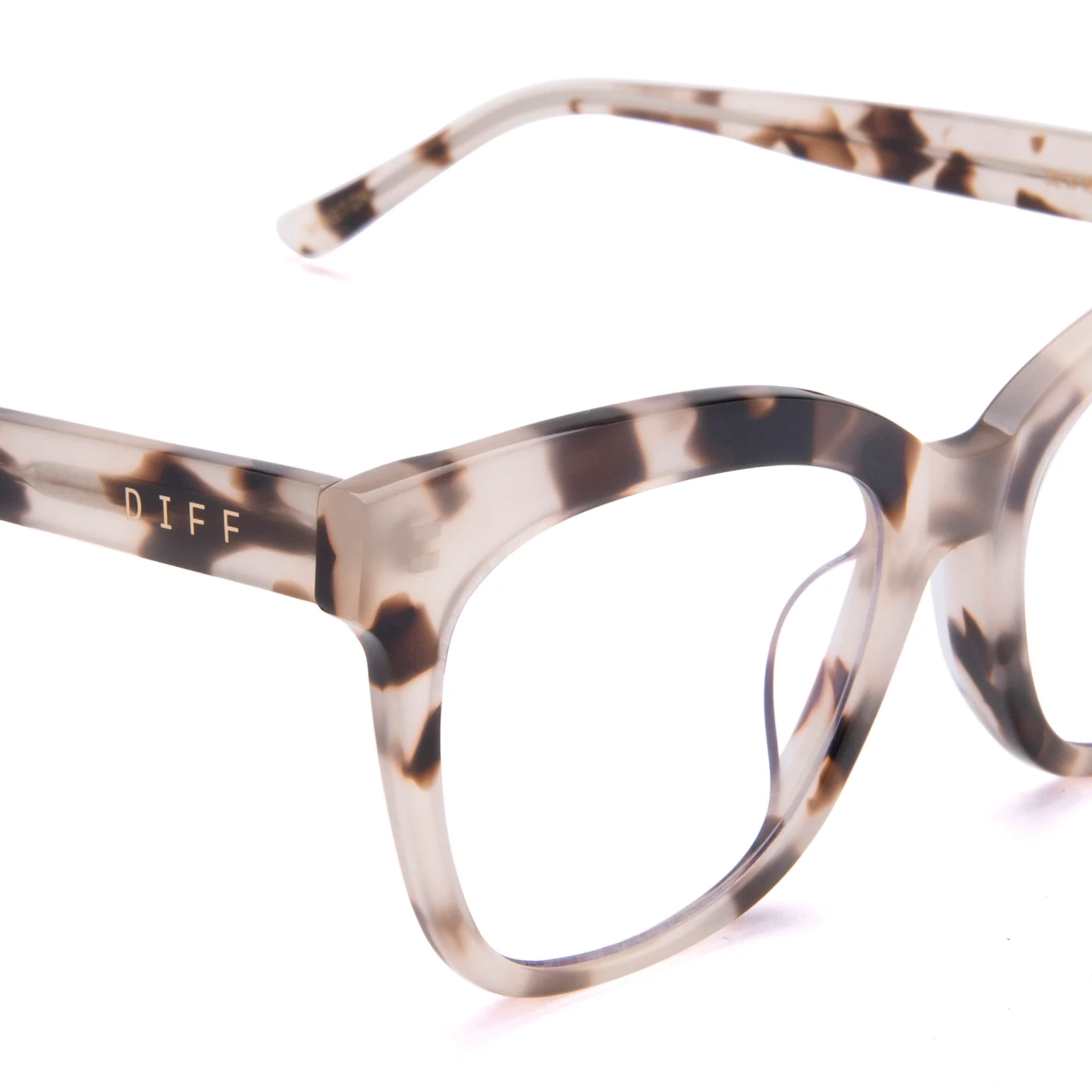 WINSTON - CREAM TORTOISE + BLUE LIGHT TECHNOLOGY GLASSES - Image 3