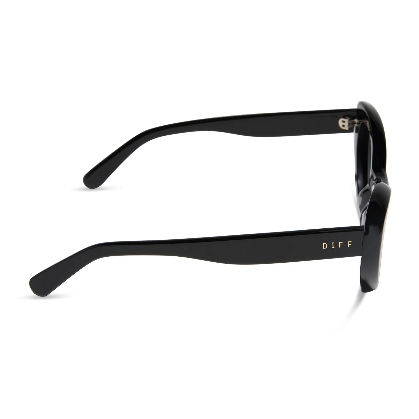 ZARIA - BLACK + GREY GRADIENT + POLARIZED SUNGLASSES - Image 3