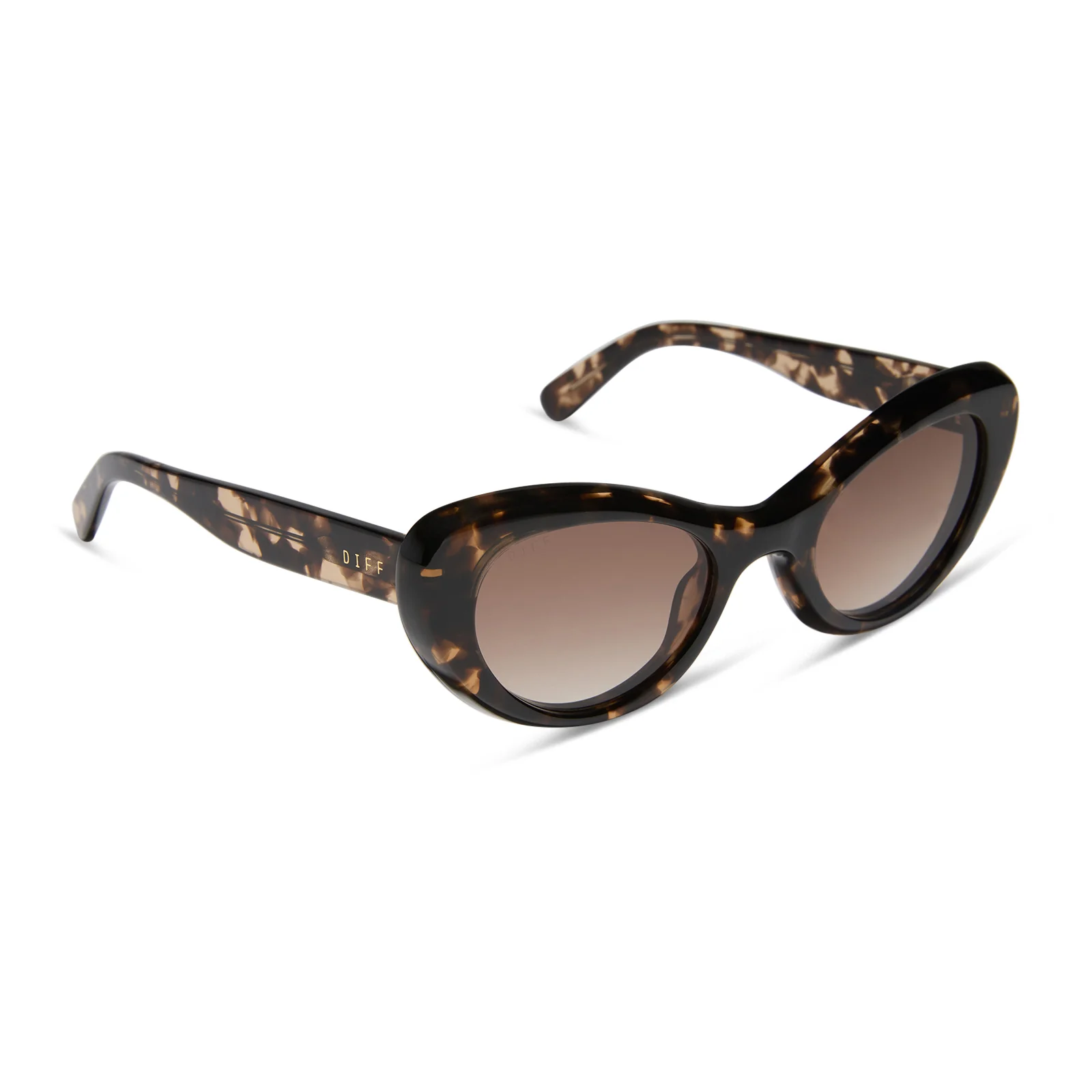 ZARIA - ESPRESSO TORTOISE + BROWN GRADIENT SUNGLASSES - Image 3
