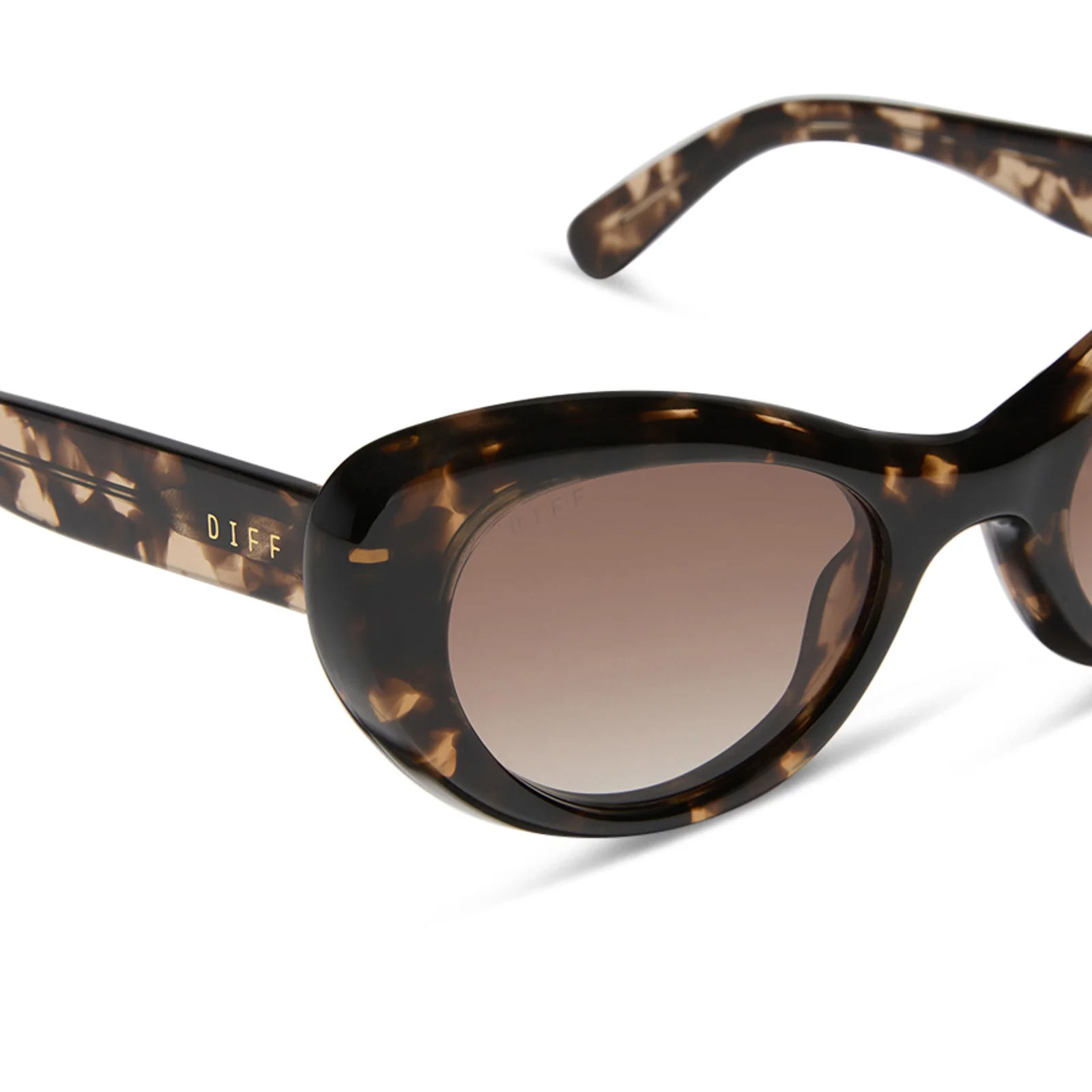 ZARIA - ESPRESSO TORTOISE + BROWN GRADIENT SUNGLASSES - Image 7